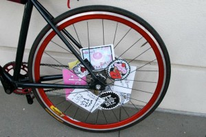 Bike mit Spokecards